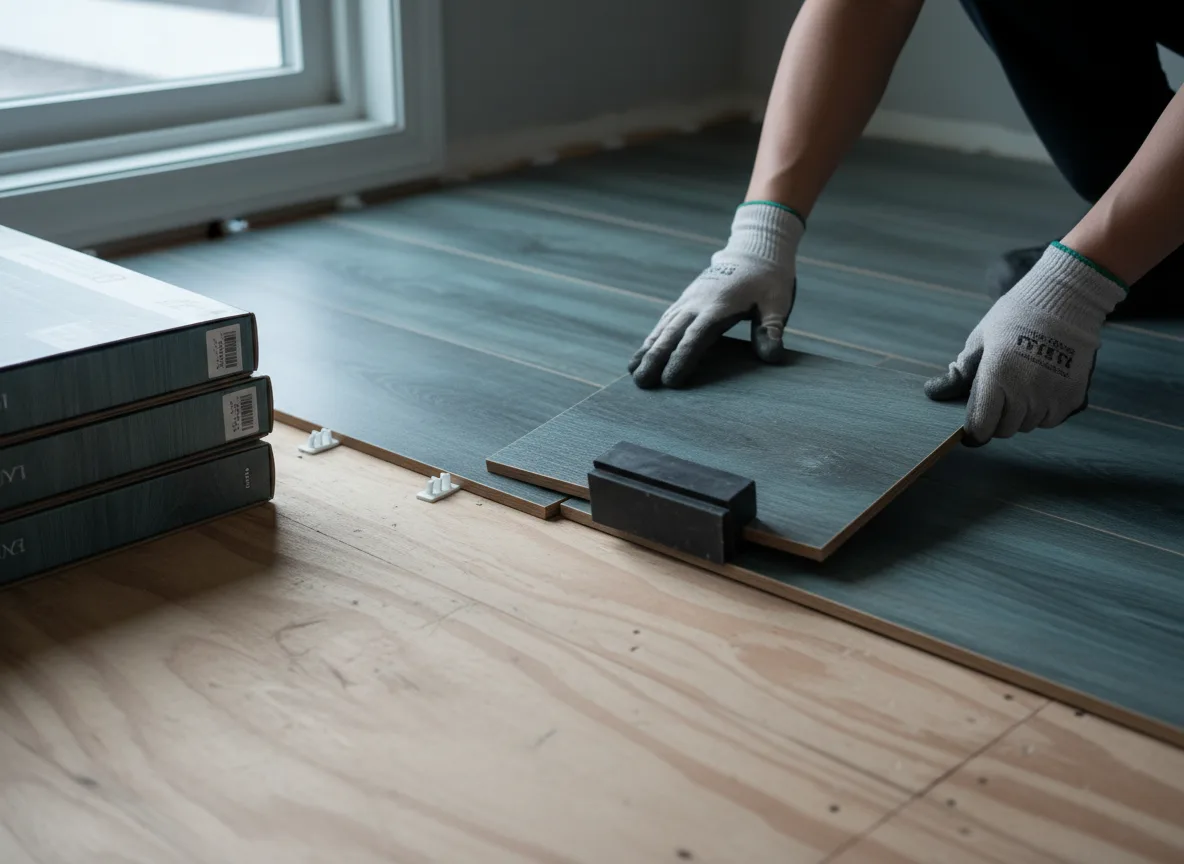 Luxury Vinyl Plank Installation company in Burnside, IA
